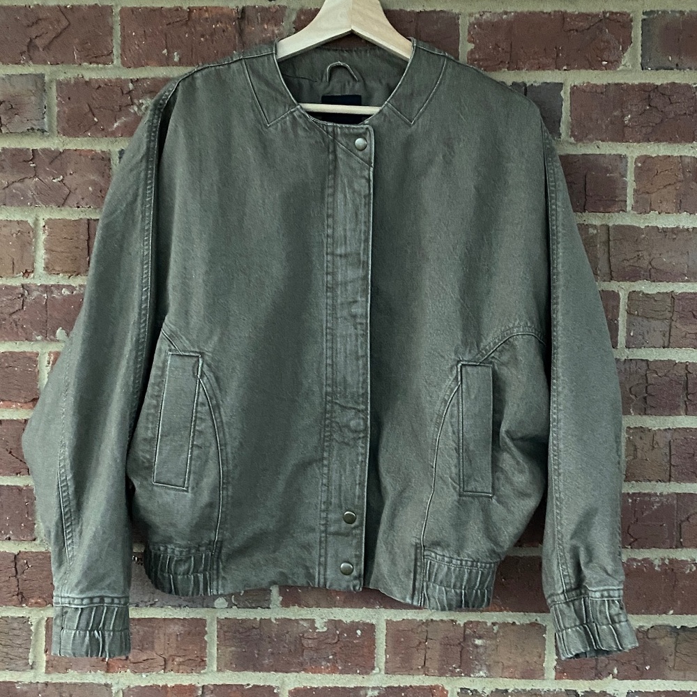 BDG  Urban Outfitters Dolman  Lara Bomber Jacket  Olive Like New